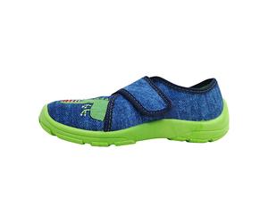 Fischer Markenschuhe 641835/554 Blau blau/grün 554 EU 26