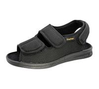 Fischer Ortho, Unisex Flache Hausschuhe offen, Schwarz (schwarz 222), N13985, 36 EU