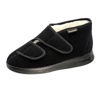 Fischer Ortho, Unisex Hohe Hausschuhe, Schwarz (schwarz 222), gefüttert, N13987, 39 EU