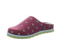 Fischer Schuhe Damen Hauspantoffel für Damen, rot, Größe 42 EU