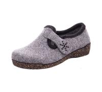 Fischer Schuhe Hausschuhe für Damen, grau, Größe 39 EU