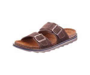 Fischer Schuhe Herren-Pantolette,havanna für Herren, braun, Größe 41 EU