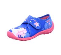 Fischer Schuhe Kinder-Klett-Hausschuh für Kinder, blau, Größe 27 EU