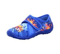 Fischer Schuhe Kinder-Klett-Hausschuh für Kinder, blau, Größe 29 EU