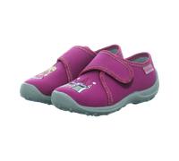 Fischer Schuhe Kinder-Klett-Hausschuh für Kinder, pink, Größe 34 EU