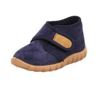 Fischer Schuhe Kinder-Klett-Hausstiefel für Kinder, blau, Größe 24 EU