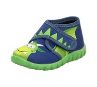 Fischer Schuhe Kinder-Klett-Hausstiefel für Kinder, blau, Größe 24 EU