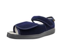 Fischer Schuhe Klett-Sandale für Damen, blau, Größe 45 EU