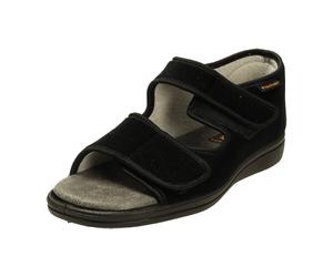 Fischer Schuhe Therapieschuh grau für Herren, schwarz, Größe 45 EU