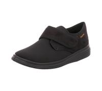 Fischer Schuhe Unisex-Klett-Hausschuh für Herren, schwarz, Größe 44 EU