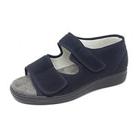 Fischer Unisex 0563_90_45 Hausschuh, Schwarz, EU 3X-Weit