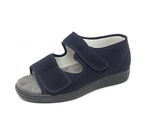 Fischer Unisex Bad Wiessee Hausschuh, Schwarz, 45 EU