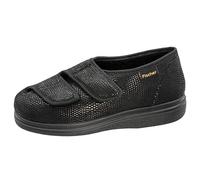 Bequemschuhe Unisex Fischer Velours 13948 Schwarz Größe 47