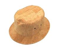Kork-Deko Beiger Bucket Hat aus Korkstoff - trendiger Anglerhut, nachhaltig & vegan
