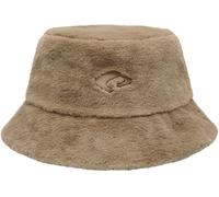 Fischerhut CHILLOUTS "Laika Hat", Damen, Gr. SM, braun, Plüsch, Kunstfaser, unifarben, Hüte, mit weichem Material (27534810-SM) braun