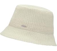Fischerhut CHILLOUTS "Moya Hat", Damen, Gr. XS, sanftes weiß, Grobstrick, Kunstfaser, unifarben, Hüte, Größe flexibel einstellbar, Faltbar und transportfreundlich (22434913-XS) sanftes weiß