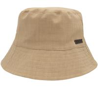 Fischerhut CHILLOUTS "Tanta Hat", Damen, Gr. S, beige, Canvas, Materialmix, unifarben, Hüte Fischerhut, leicht, atmungsaktiv, Größenverstellbar (93427067-S)
