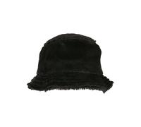 Flexfit Unisex Hut Fake Fur Bucket Hat Black one Size