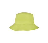 Fischerhut FLEXFIT "Flexfit Unisex Flexfit Cotton Twill Bucket Hat", Damen, Gr. onesize, grünglow, 98% Baumwolle, 2% Elasthan, Hüte (53757654-0) grünglow