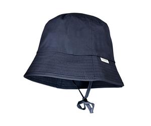 Fischerhut MAXIMO, Jungen, Gr. 47, navy, Popeline, Baumwolle, unifarben, Hüte, schützt vor UV, mit Bindeband, bequem, basic, Baumwolle (55313402-47) navy
