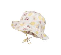 Fischerhut MAXIMO, Mädchen, Gr. 53, bunt, Baumwolle, gemustert, Hüte, Früchte-Motiv, mit Druck, mit Bindeband, mit Schirm, Baumwolle (52270251-53) bunt