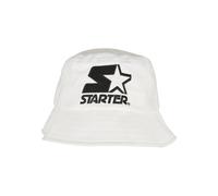 Fischerhut STARTER BLACK LABEL "Starter Black Label Accessoires Basic Bucket Hat", Damen, Gr. onesize, weiß, 100% Baumwolle, Hüte (29201926-0) weiß