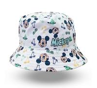 Fischermütze für Kinder, Disney, Mickey Maus, Neugeborene, 6177, Weiß, 44