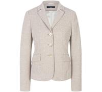 Fischgrat-Jersey-Blazer Reverskragen Fadenmeister Berlin beige 44
