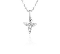 fish Sterlingsilber Halskette Mit Engel Anhänger Für Kinder Und Jugendliche