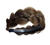 Fishbone Braid Hairband, Twist Style Head Hoop, breites Haarband für natürliches Haar, Volumeneffekt, Anti-Slip Teeth Structure Feature, Damenhaarzubehör, einfache Freizeitarbeitsveranstaltungen