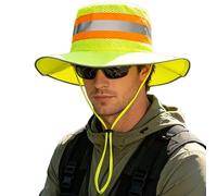 Fishing Bucket Hat - Sun Hat, High Visibility UV Protection Hats Wide Brim Adjustable Mesh Fishing Outdoor Hats for Travel Camping Hiking Adventure Climbing Cycling Commuting Use