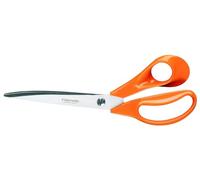 Fiskars Schneiderschere Classic Profi 25 cm für Rechtshänder, orange, rostfreie Stahlklinge