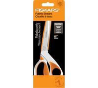 Fiskars RazorEdge Stoffschere, 22,9 cm, robuste Stoffschere mit ergonomischem SoftGrip-Griff, hochwertige Edelstahlklingen