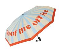 FISURA - Original gestreifter Regenschirm für Damen, klein, automatisch, Reisegröße, winddicht, 96 cm Durchmesser, offen.