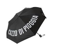 Fisura - Faltbarer Regenschirm No Me Da La Vida in Beige. Kleiner Automatikschirm für unterwegs. Perfekt für Reisen. Windresistent und leicht zu tragen. Geöffnet: 96 cm Durchmesser.
