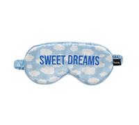 Fisura - Schlafmaske "sweet dreams" Wolken. Weiche Schlafmaske. Originale Augenmaske. Ultrasanfte Schlafmaske mit elastischem Gummiband. 20 x 10 cm.