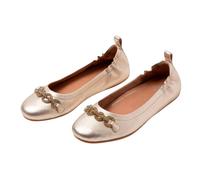 Fit Flop - "Allegro" Glitzer Ballerinas für Damen (Gold) EU 36 / UK 3