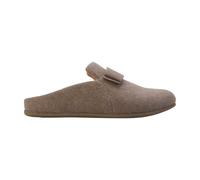 Fit Flop - Damen Hausschuhe "Chrissie II Haus E01", Schleife, Filz (Grau) EU 43 / UK 9