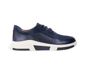 Fit Flop - "Freya" Sneaker für Damen, Wildleder (Marine) EU 37 / UK 4