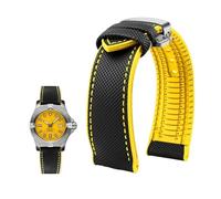 Fit for Longines, Fit for Seiko, Fit for Tissot, Fit for Hamilton, Fit for Omega, Fit for Citizen, Fit for Casio, Carbonfaser-Nylon-Kautschukband, 20 mm, 21 mm, 22 mm, 24 mm, Herrenuhrenarmband (Colo