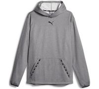 Fit Taped Pwrfleece Herren Kapuzensweater, grau, Gr. XL