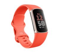 FITBIT Charge 6, Fitness Tracker, S, L, Coral
