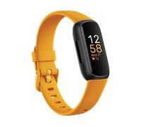 FITBIT Inspire 3, Fitness Tracker, S und L, Morning Glow/Black