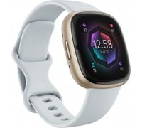 Fitbit Sense 2 Aktivitäts-Tracker nebelblau/aluminium-softgold