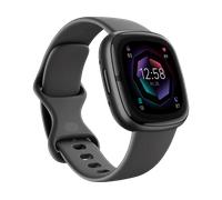 FITBIT Sense 2 Smartwatch Aluminium Elastomer, S/L, Shadow Grey/Graphite