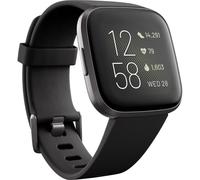 Fitbit Versa 2 Smartwatch Schwarz Carbon