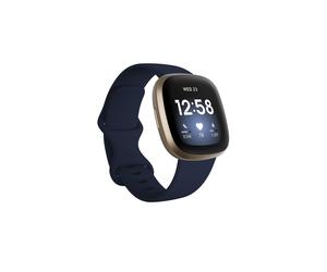 Fitbit Versa 3 Midnight/Soft Gold Aluminum