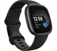 Fitbit Versa 4 Aktivitäts-Tracker schwarz/aluminium-graphit