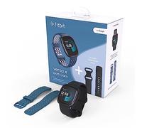 Fitbit Pack Versa 4 Sport Smartwatch One Size Black Saphire