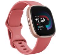 Fitbit Versa 4 Fitness-Smartwatch, Sand/Copper Rose